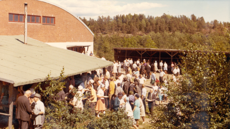 Gamle lokale på Brunstad stevnested