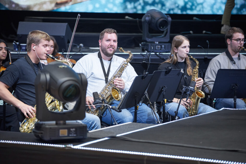 Workshop for musicians.