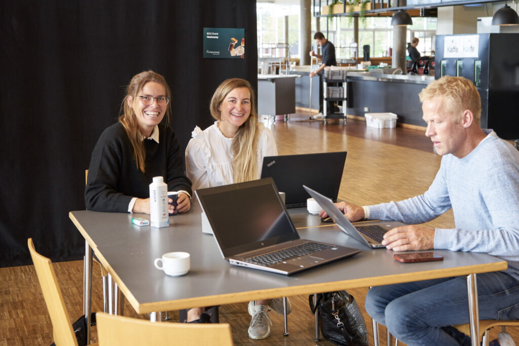 Volunteers are involved in planning events and camps during the volunteer weekend.