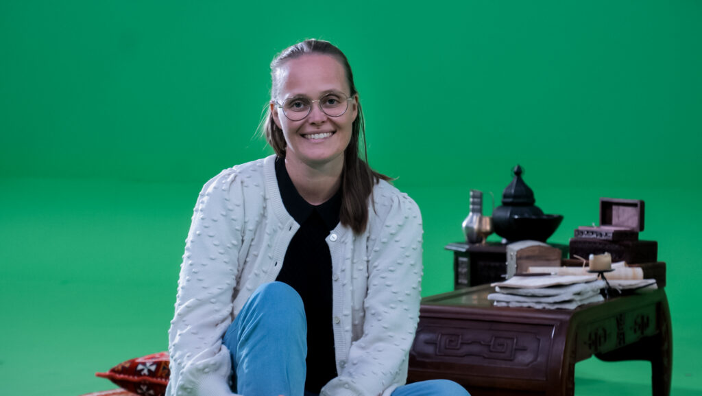 Elise Schöll er produsent og manusforfatter for produksjonen om dronning Ester