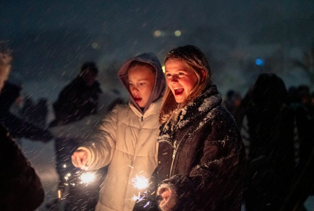 Godt nytt år! Foto: Fredrik Blekstad